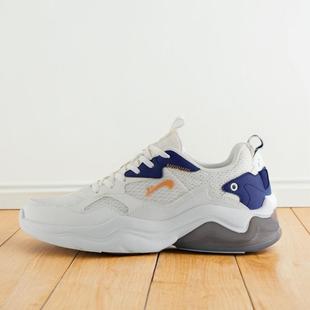 新潮牌网面透气耐磨防滑运动跑步鞋 2024夏季 F22M09 正品 贵人鸟男鞋