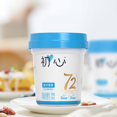 【工厂直发】新希望初心控卡减糖系列原味酸奶340g多瓶组合装