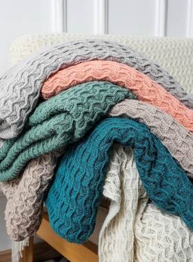 inya knitting bed blanket Throw Bedspread Sofa Chair Bed Cov