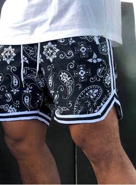 Camouflage shorts Latest Mesh Breathable Men's Fitness P