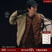 MODE COMMUTER MC防泼水复合绒里梭织防风绒里保暖连帽夹克