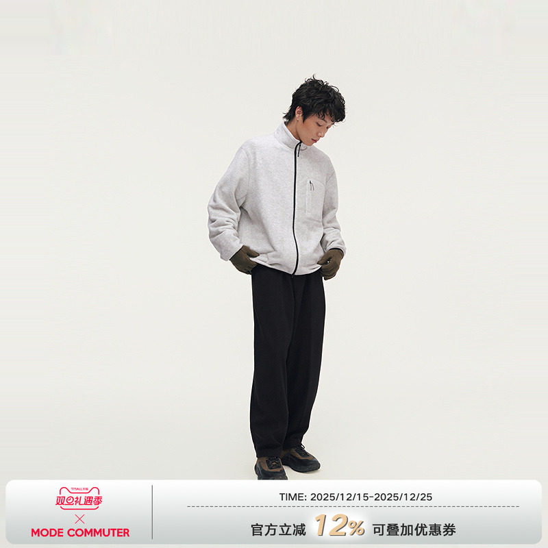 MODE COMMUTER | MC重磅纤维绒感保暖抗皱O型针织长裤