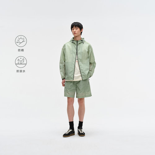 MODE COMMUTER| MC防晒防泼水轻盈易打理梭织亲肤全橡筋腰头短裤