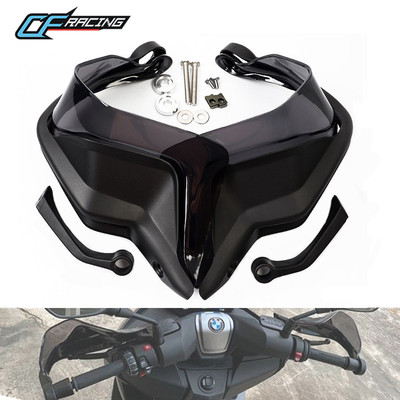 适用于 于BMW机车C400GT改装手把护手套C400X挡风罩护手加高 25款