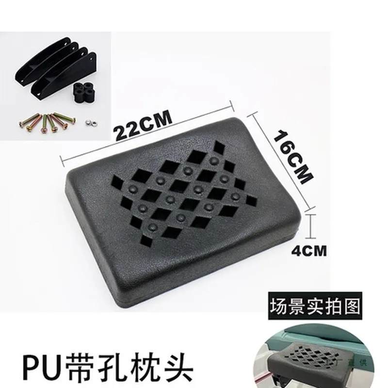 洗头床皮枕枕头垫发廊枕头平板厚枕理发店美发床头疗床泰式冲水床图片