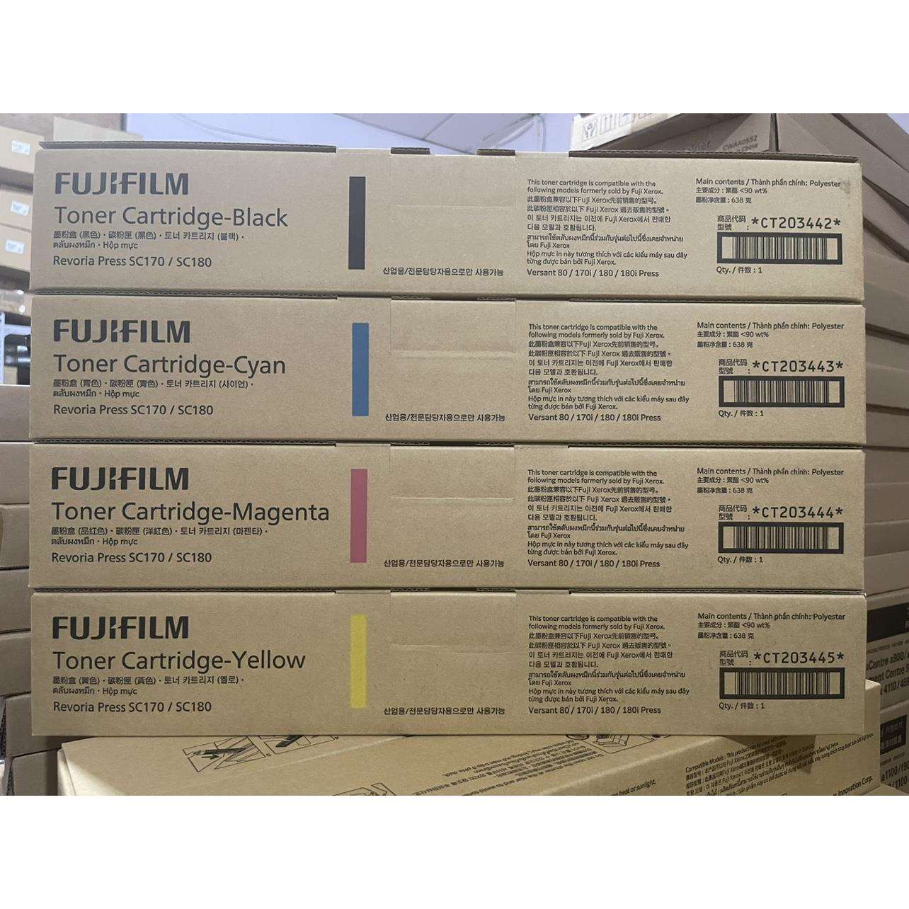 原装富士施乐Versant80 SC180彩粉V80 V180墨粉碳粉胶片SC170粉盒