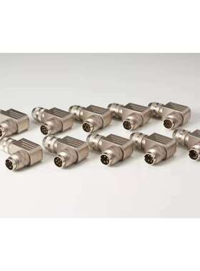 M16C09弯头连接器360°旋转2/3/4/5/6/7/8/12/14/16/19/24芯