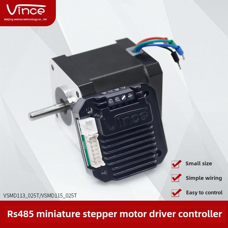 42步进电机驱动控制器微集成Rs485总线控制Plc/Stm32/Pc