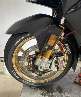 佛沙350 forza350改装前减震 凌云INBEN可调预载下压回弹阻尼减震