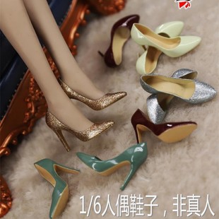 現貨 時尚 單鞋 FT018 涼鞋 6女兵人 Feeltoys OL糖果色高跟鞋