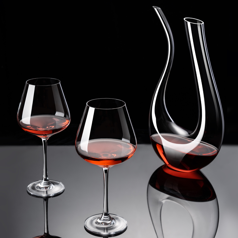 勃艮第红酒杯套装轻奢高档
