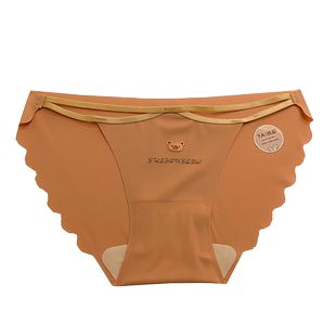 【7A抗菌纯棉裆】冰丝无痕内裤女低腰裸感女士三角裤【独立包装】