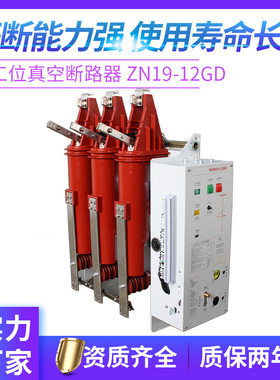 10KV户内三工位真空断路器ZN19-12GD高压真空开关多功能一体化