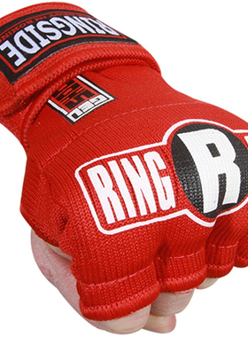 RingSide拳击护手凝胶winning相同材质懒人一体免绑款散打 护拳峰