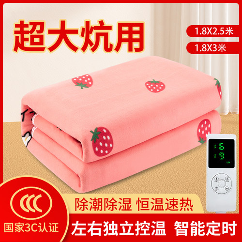电热毯炕用三人四人加大电褥子