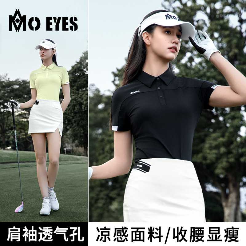 2025高尔夫女装春夏短袖网球衫+