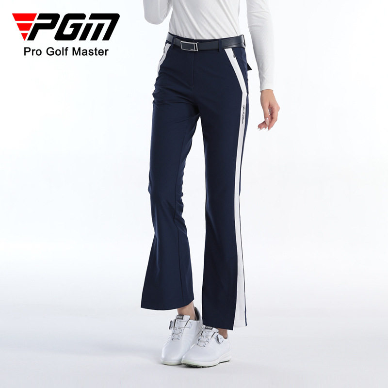 PGM女士高尔夫开衩喇叭长裤｜+