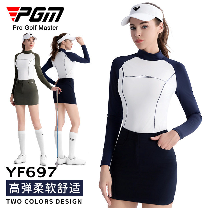 PGM高尔夫女装长袖上衣配包臀