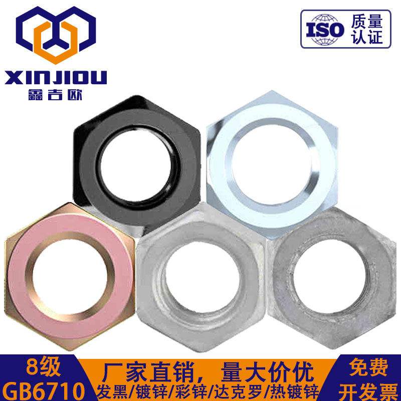 8级高强度GB6170六角螺母大全图片