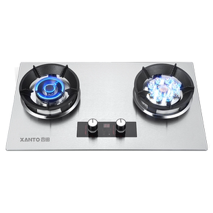 杏田 A燃气灶双灶家用液化气灶煤气炉台式嵌入式灶具天然气猛火灶