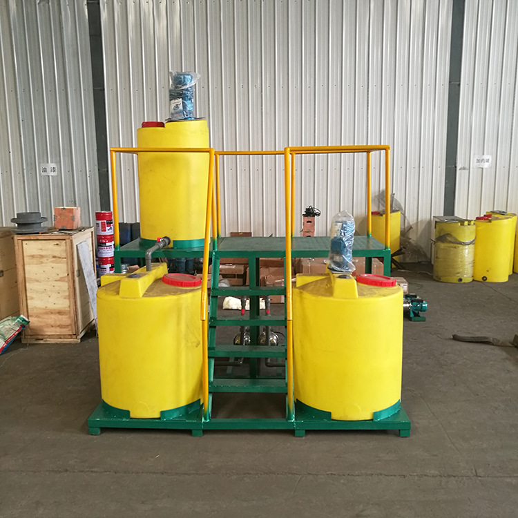 兰环jyl型加药装置pe桶混合容器 pac/pam药剂投加混合溶液桶