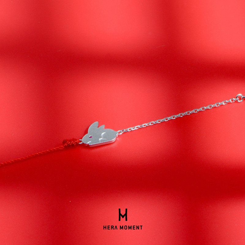 赫拉臻藏18k金兔年生肖手链