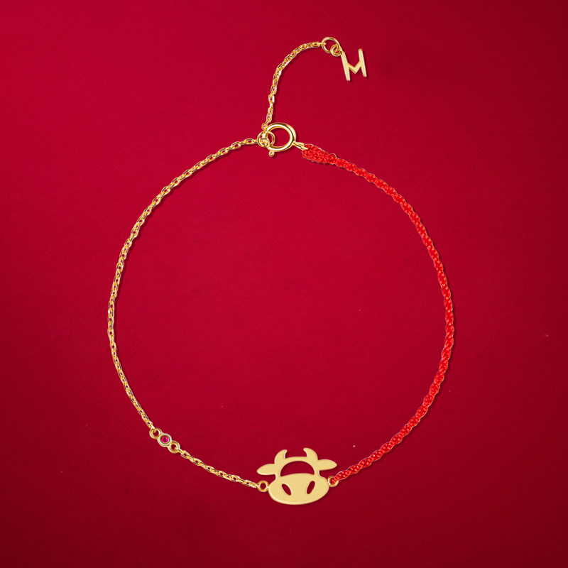 赫拉臻藏18K金生肖红绳集合