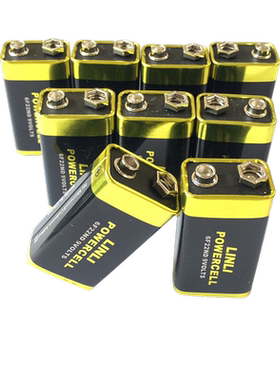 数字万用表9V电池6F22 9V方块电池话筒麦克风万用表一次性电池