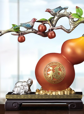 批发代发新中式葫芦摆件福禄公司店铺公司开业礼品入户家居乔迁