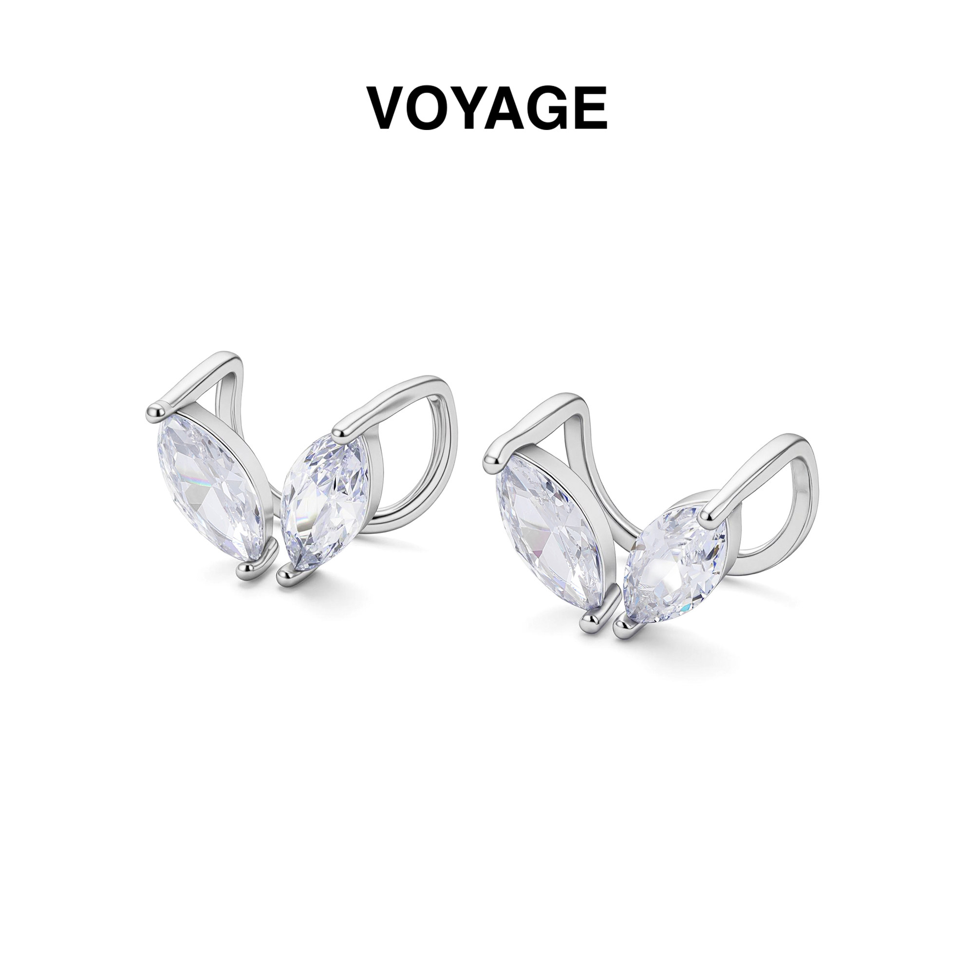 爆闪水滴锆石无耳洞耳夹女款轻奢高级感耳骨夹耳环小众耳蜗夹耳饰,饰品/流行首饰/时尚饰品新,耳夹,淘宝优惠券,粉丝福利购,淘宝优惠卷