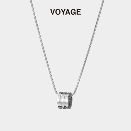 VOYAGE转运吊坠钛钢设计感项链