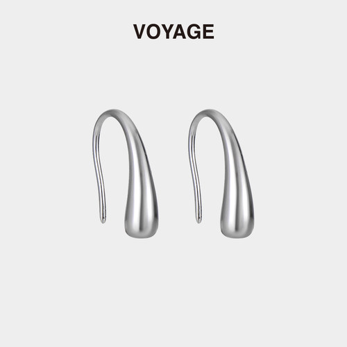 VOYAGE睡觉免摘水滴耳环养耳洞