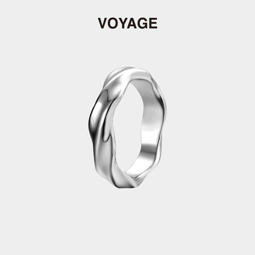 VOYAGE莫比乌斯环钛钢戒指不掉色