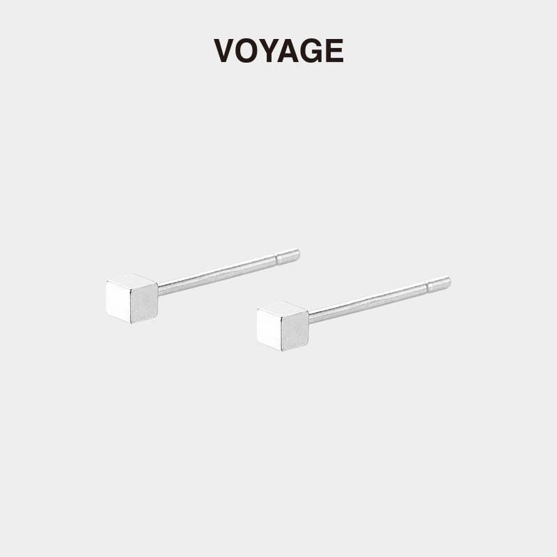 VOYAGE925银针养耳洞免摘耳钉潮
