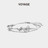 蝴蝶手链轻奢小众精致女手镯高级感闺蜜高颜值学生党配饰首饰饰品