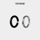 VOYAGE素圈无耳洞耳骨夹男士 复古耳夹小众设计感高级耳饰男生耳环