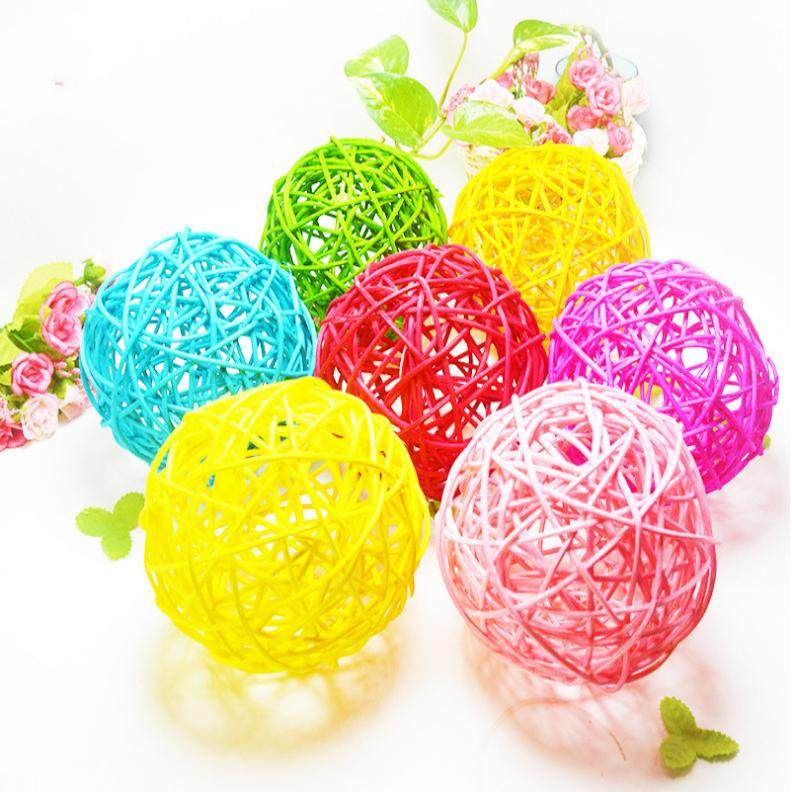 现货供应6CM彩色幼儿园装饰商场橱窗走廊装饰节日灯串泰国藤球,节庆用品/礼品,装饰灯,淘宝优惠券,粉丝福利购,淘宝优惠卷