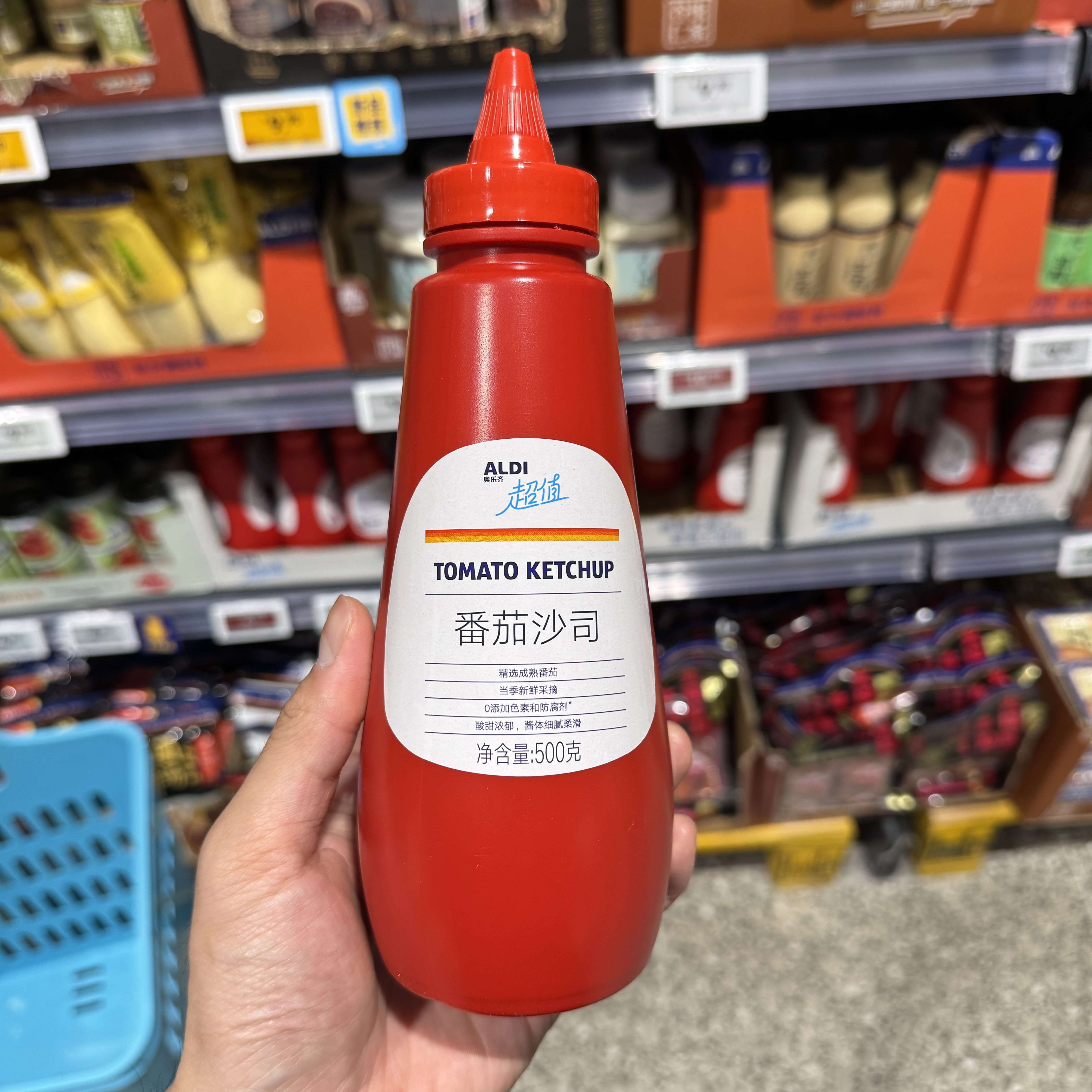 奥乐齐ALDI 超值 番茄沙司500g 番茄酱 网红超市代购
