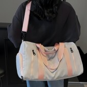 收纳包健身包ins风行李袋旅行包男女2026新款 大容量短途出差旅游