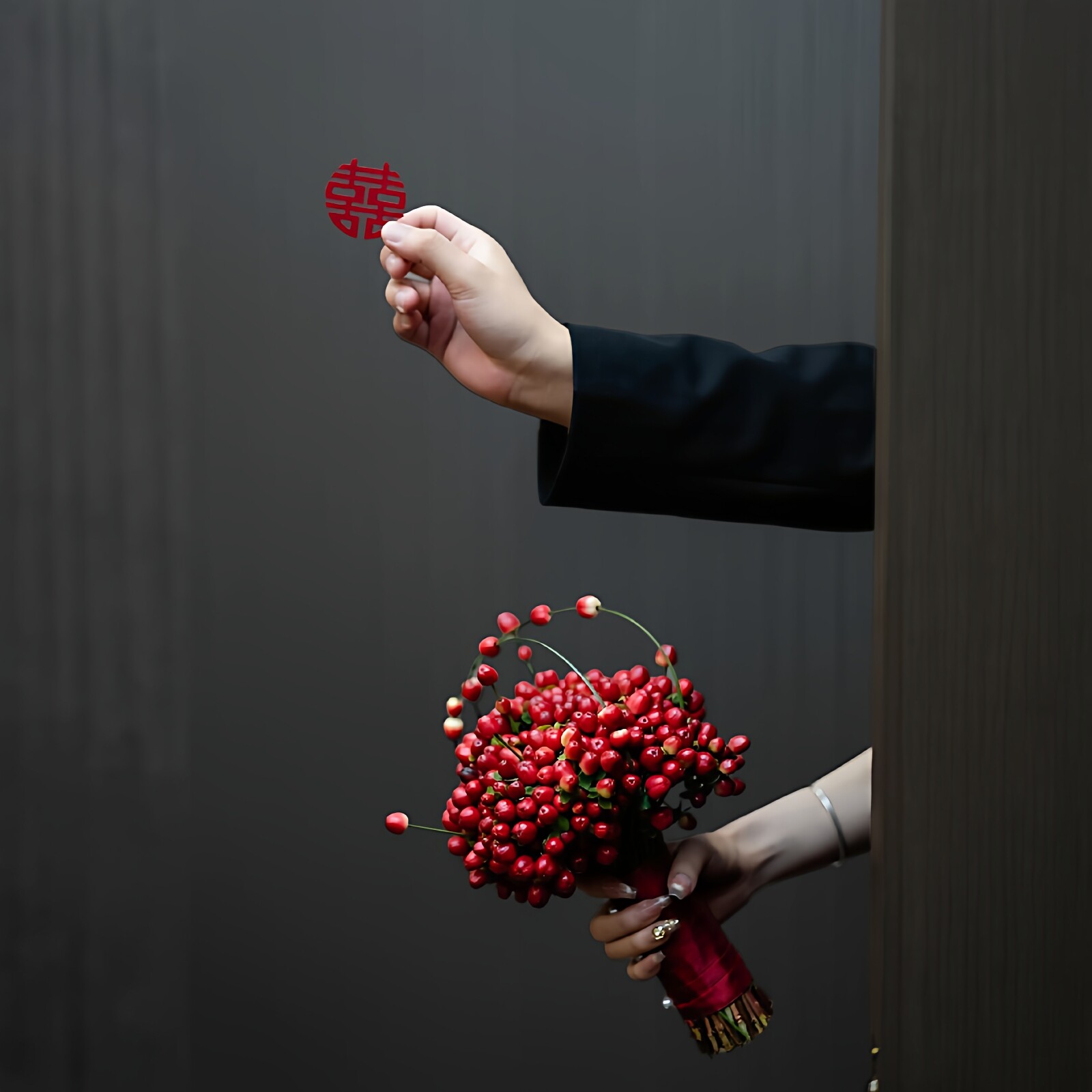 备婚diy新中式红豆手捧花手工diy材料包仿真花束拍照道具小配饰,节庆用品/礼品,婚房装扮用品,淘宝优惠券,粉丝福利购,淘宝优惠卷