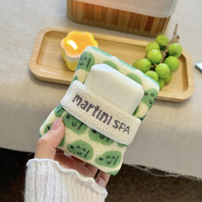 肥皂袋起泡网家用卫生间洗脸打泡网兜袋加厚耐用搓澡袋洗澡手套子