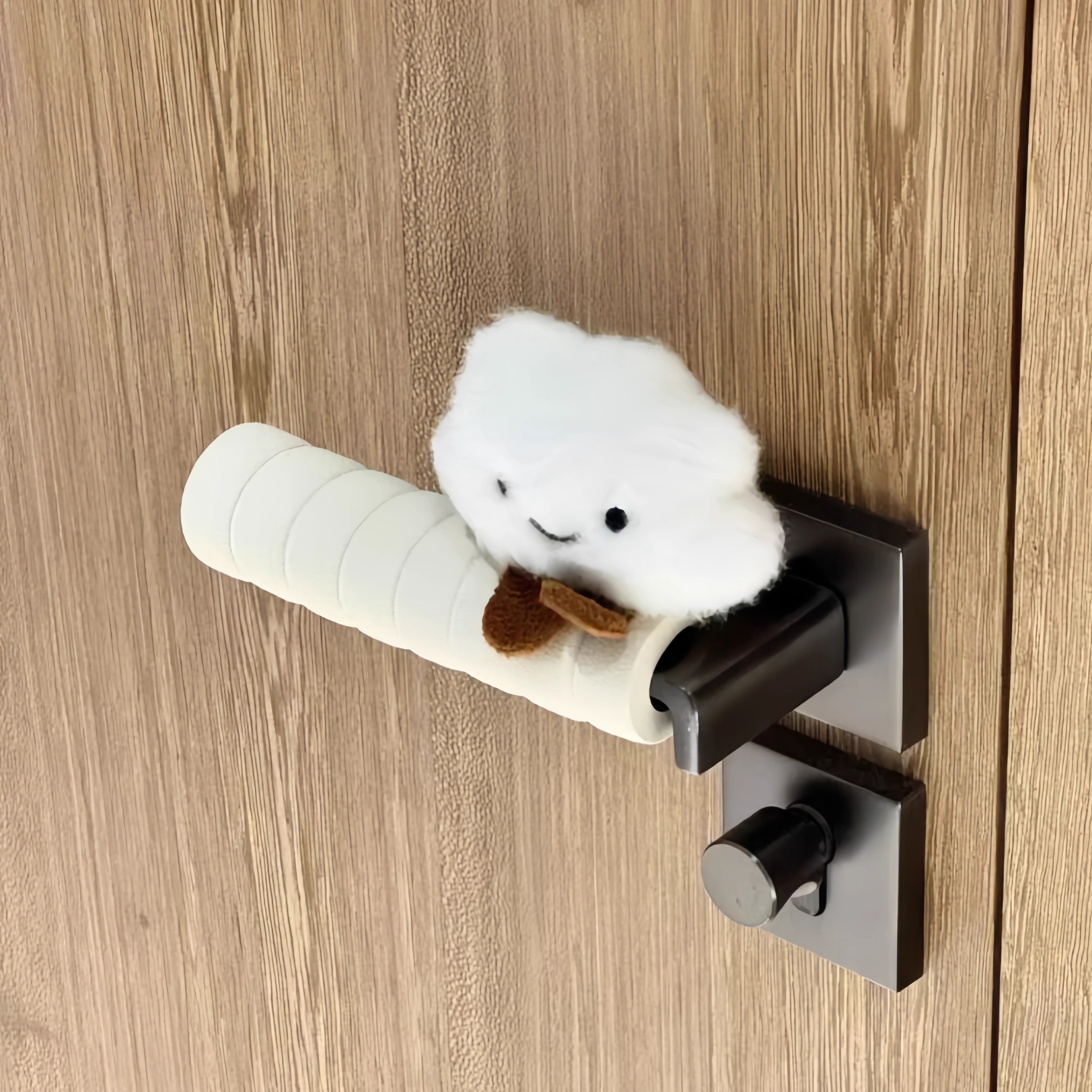 给冰冷的门把手穿上软糯的新衣叭