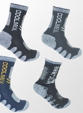 for品牌登山运动袜毛巾底加厚高筒长棉筒袜子coo男士跑步速干专业