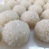 包心糯米团手工糯米圆子安庆传统糕点欢心团黑芝麻白糖馅8个 斤