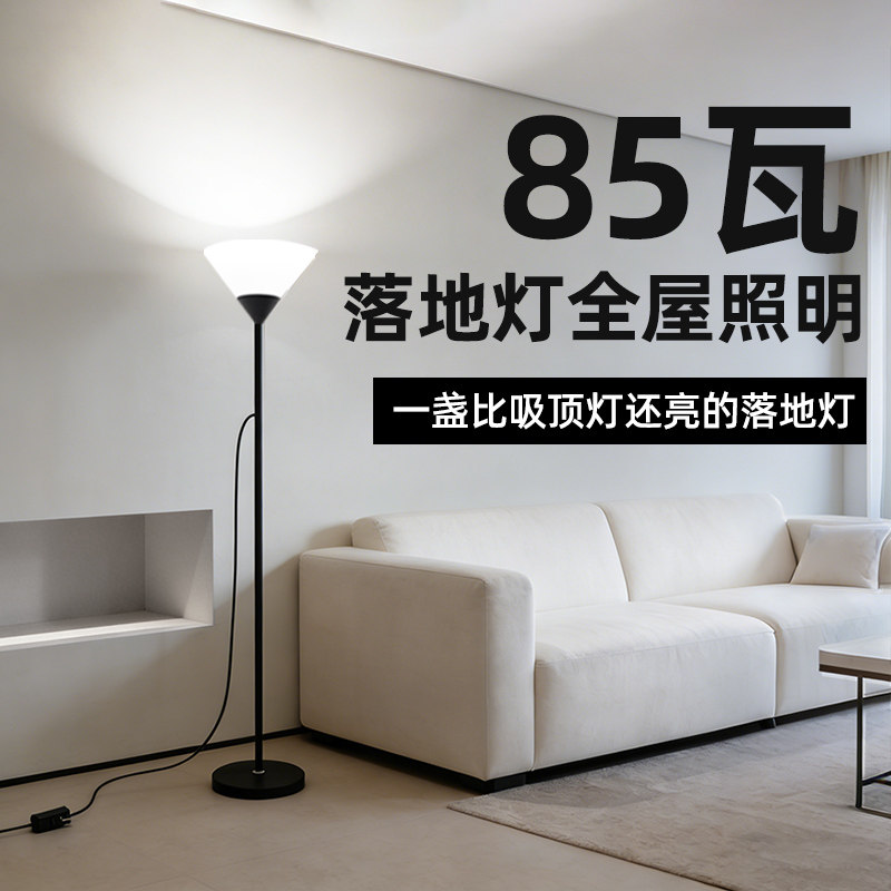 落地灯全屋照明超亮客厅卧室书房护眼阅读无线遥控床头灯立式台灯