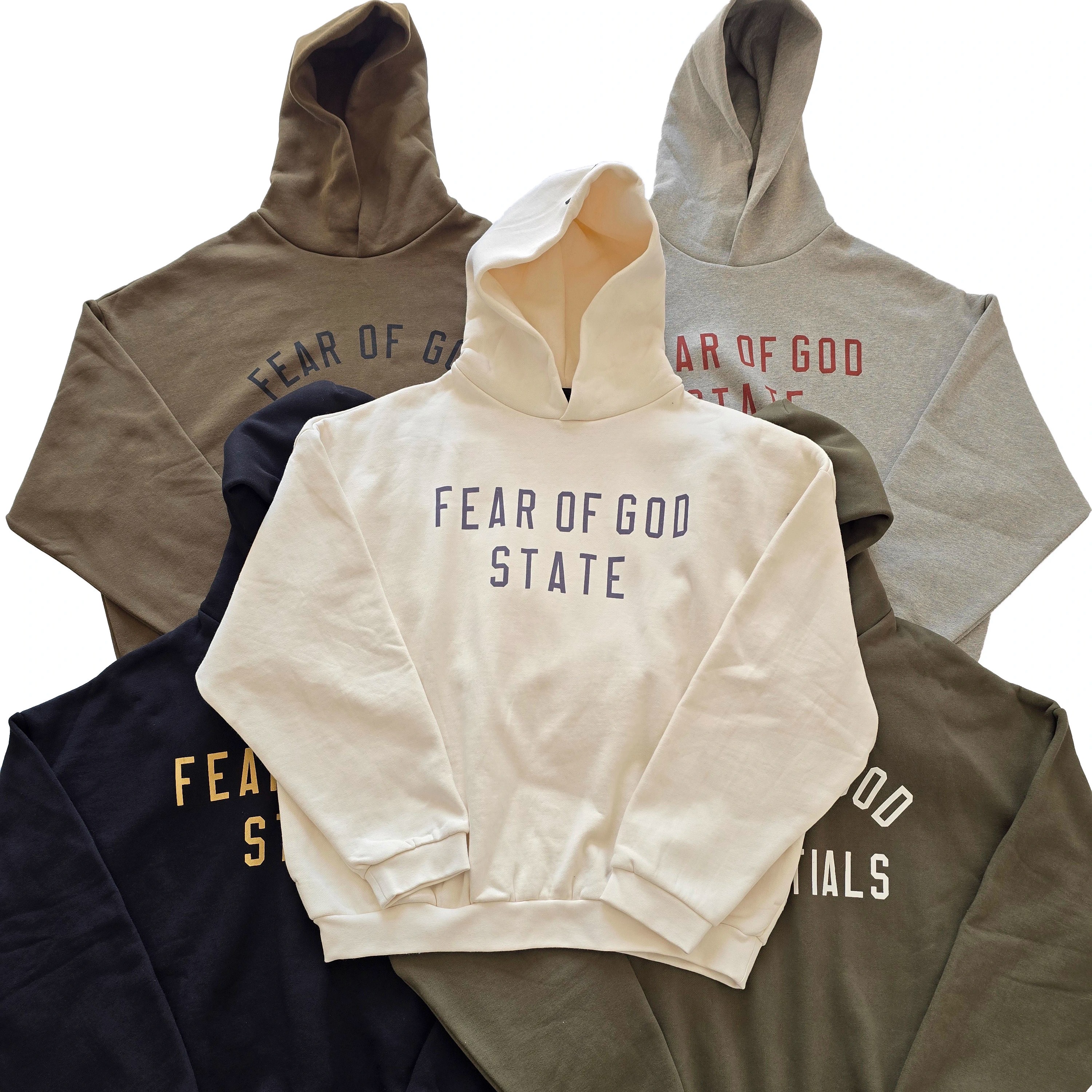 过验品质的ESSENTIALS连帽卫衣