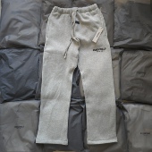 现货FOG 秋冬潮 高街宽松休闲卫裤 ESSENTIALS第八季 植绒直筒长裤