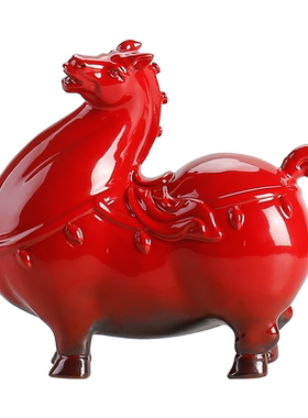 瓷山造物陶瓷装饰中式客厅摆件