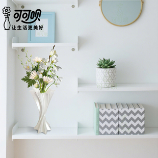 3d打印星星花瓶创意艺术插花装 ins轻奢 饰摆件北欧简约家居款