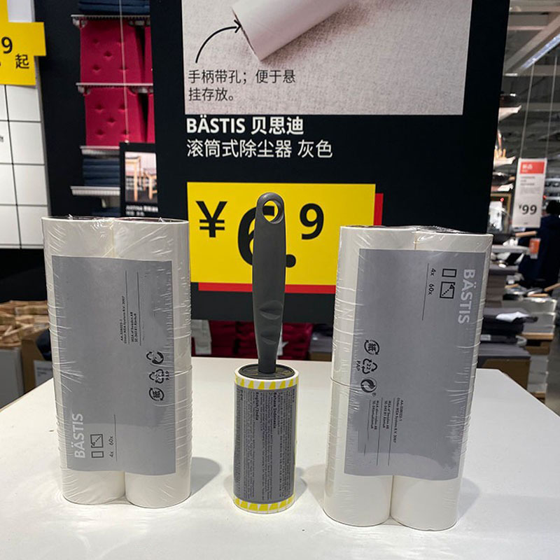 贝思迪粘毛器滚筒替换装可撕式